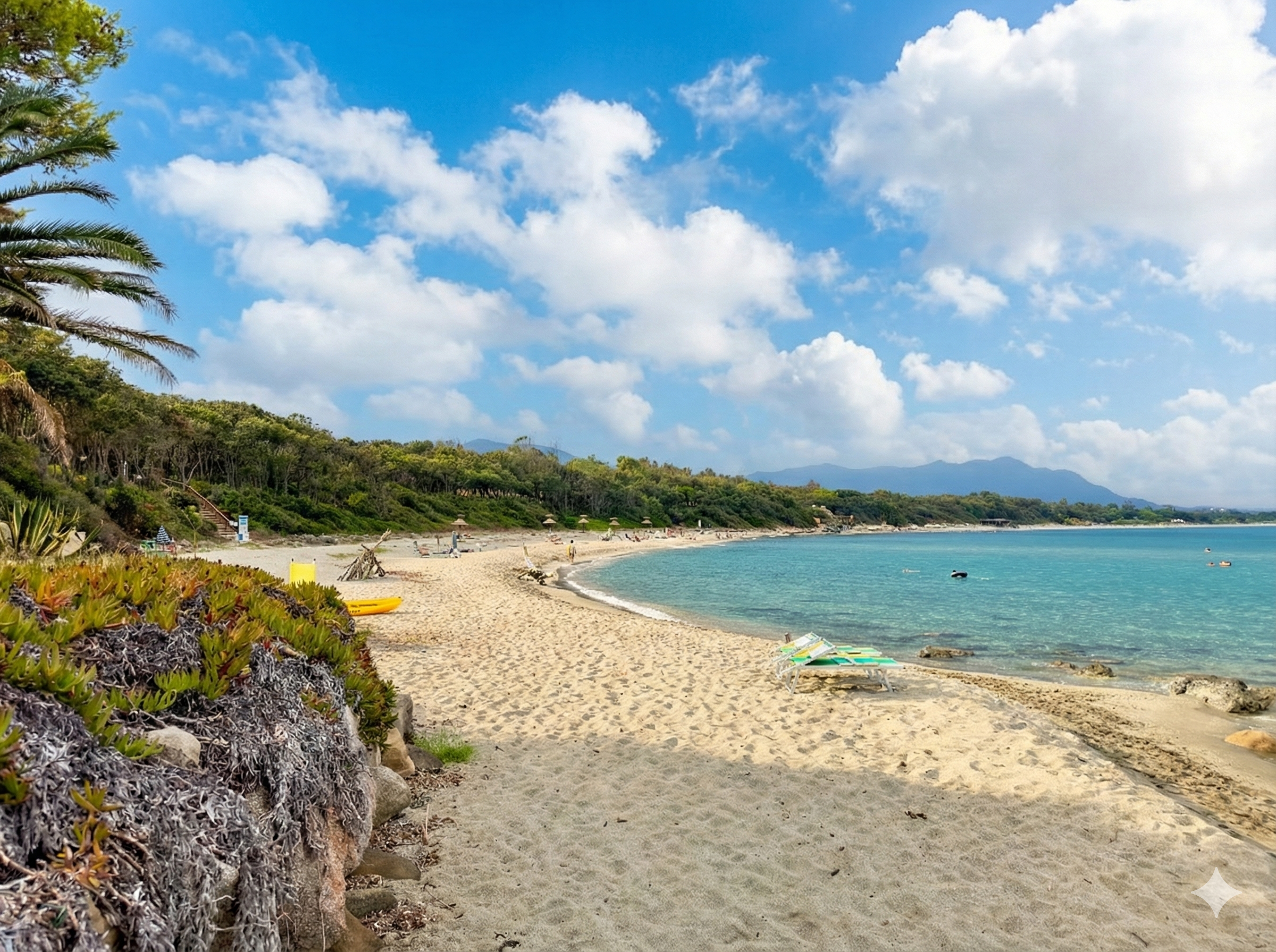 The Beach at A Chiosura